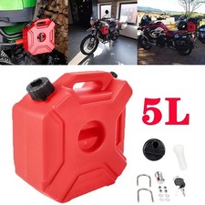 5l Portable Gas Fuel Tank Gas Can Oil Storage Can For Atv Utv Gokart Motorcycle