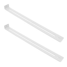 2 Pcs Drawer Support Bracket Bathroom Tracks Replacement Kit Glides