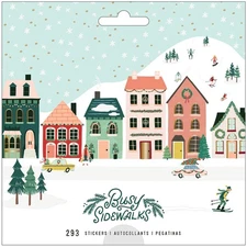 Busy Sidewalks Sticker Book-293/Pkg