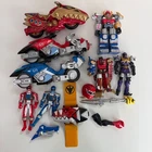 Power Rangers Lot with Megazord Vintage Action Figure 1998 Bandai Original Toys