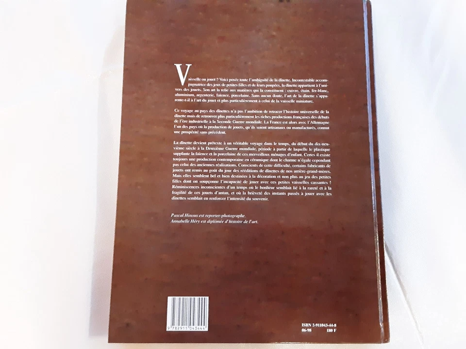 livre de dînettes anciennes merveilleuse dînette faïence jouet ancien cuisinière - Photo 2/4