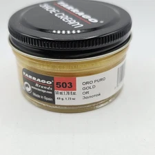 Tarrago Shoe Polish # 503 Gold Cream Leather Protector 1.76 oz. 50ml Boot