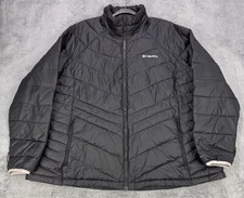 Columbia Jacket Women 3X Black Whirlibird IV Omni Heat Interchange Inner Coat