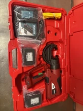 New Burndy PAT750LI Hydraulic battery 12 Ton U die type crimper crimping tool