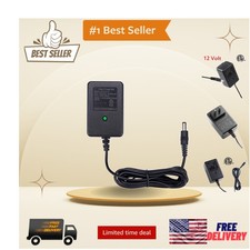 12V Power Charger for Electric Ride-On Cars - Lightweight Design  Safe Usage