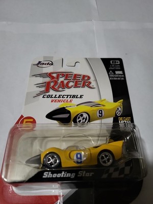 Jada Speed Racer Shooting Star Racer X #9 Yellow 1:55 Diecast 2008