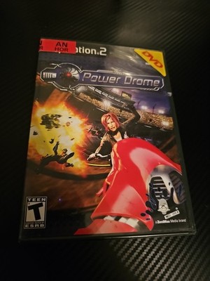 Power Drome (Sony PlayStation 2, 2004) Tested & Working W/ Manual - PS2 Racing