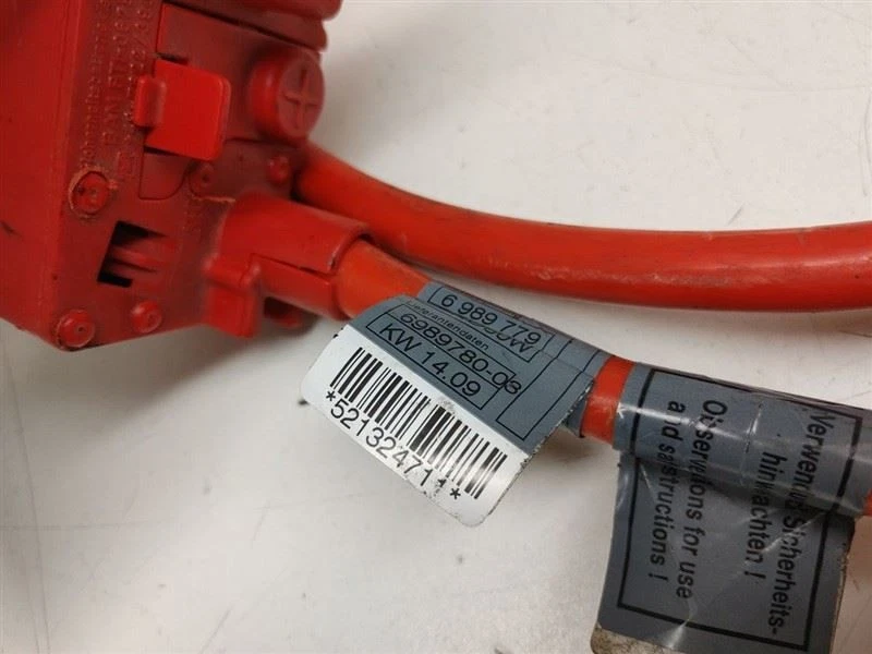 2008-2010 宝马 535i 5 系列 6 系列正电池电缆原始设备制造商 6989775 — 第 3/4 张图片