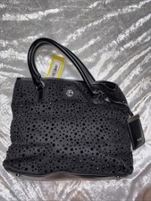 Karen Millen Black KM Handbag Brand New with Tags Never Used