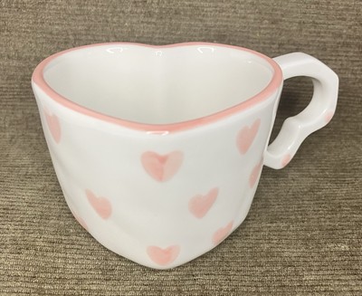 Love Hearts Design Ceramic Mug
