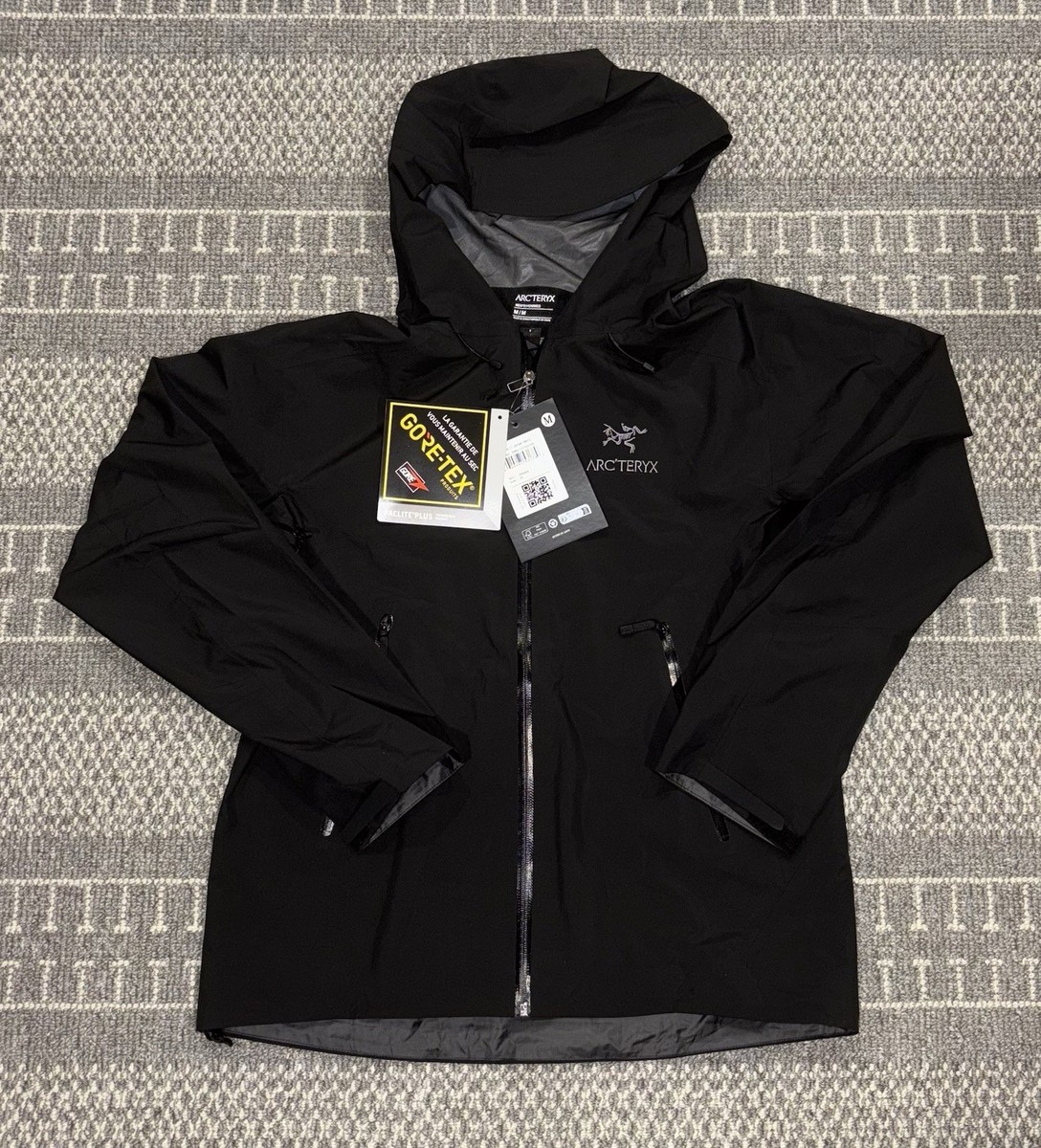 Arcteryx Beta Lt Jacket Gore-tex Waterproof Black Men's Size