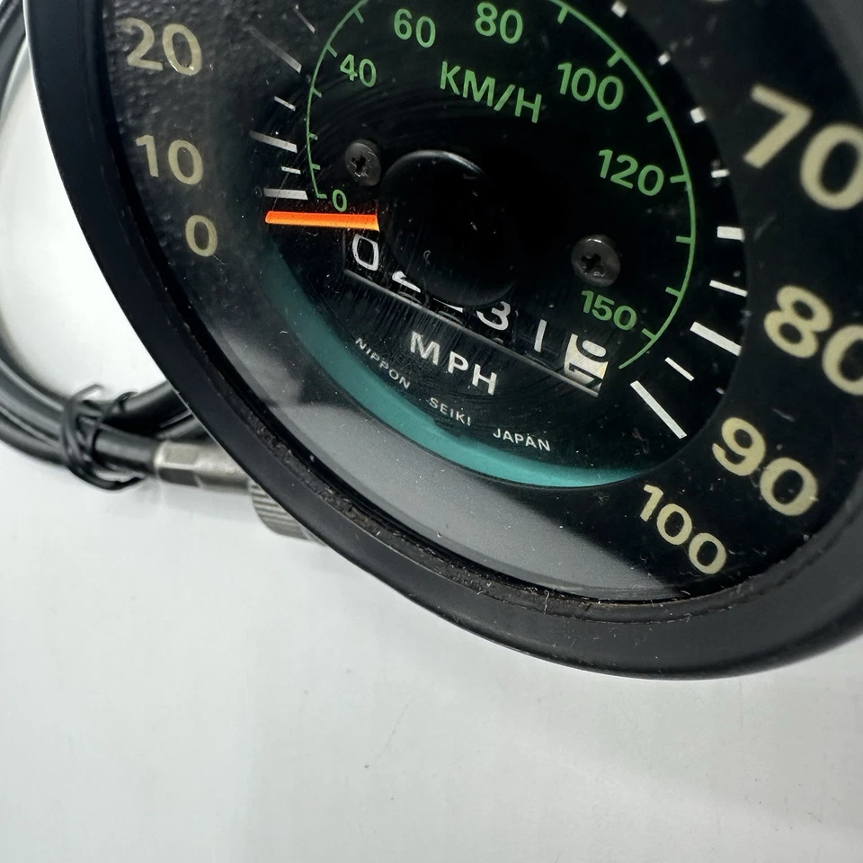 Velocímetro medidor moto nieve vintage 80 Kawasaki 340 L/C Invader 817577 Foto 4 de 4