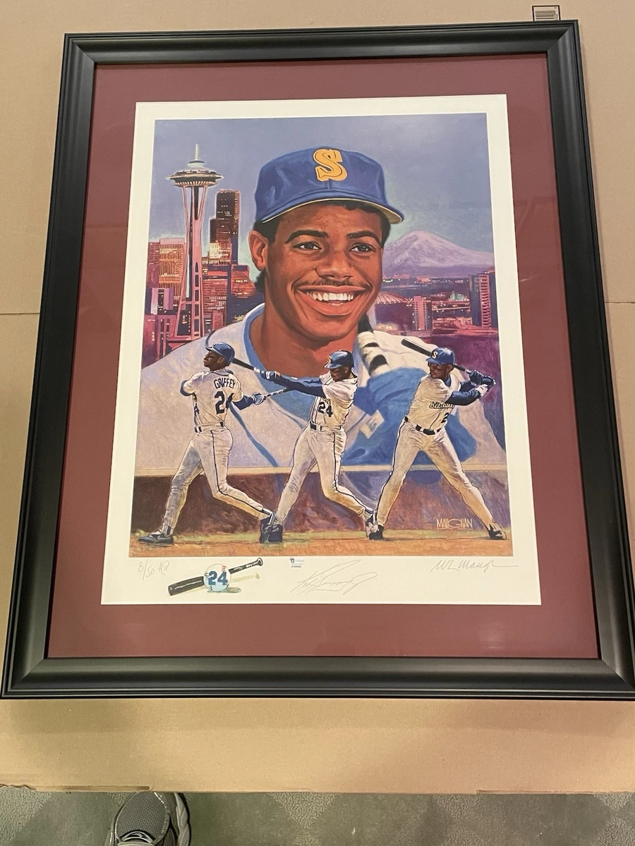Ken Griffey Jr 棒球MLB 原始亲笔签名海报、印刷品| eBay