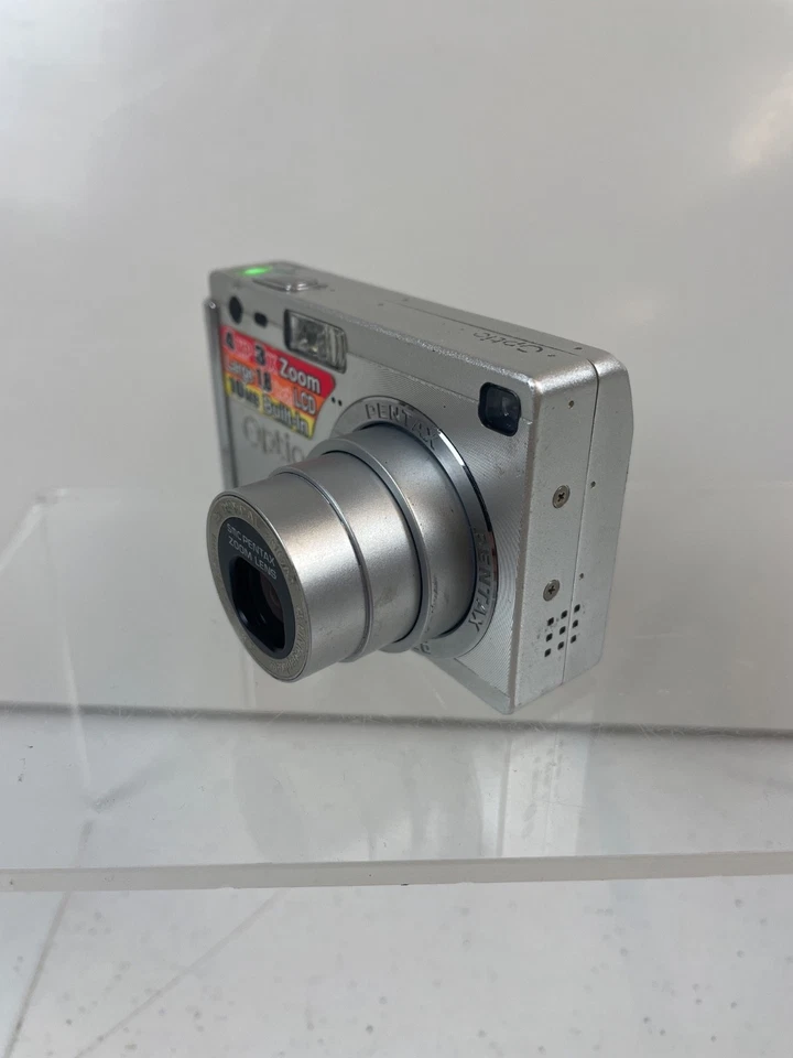 Pentax Optio S4i Digital Camera Point and Shoot With Battery Tested Working - Image 3 of 4