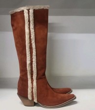 Dingo Western Boot Brown Womens Size 7M READ DESCRIPTION