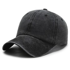 Baseball Cap Vintage Low Profile Hat Pre Curved Washed Urban Ontrend UK