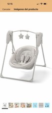 Graco Compact Foldable Infant Baby Swing w/ Carry Handle, Overhead Mobile