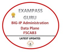 F5CAB3 BIG-IP Administration Data Plane Configuration Exam 43QA JANUARY UPDATES