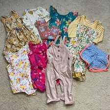 Lote Ropa Bebé Niñas 12M 12 Meses Paquete Primavera Verano Floral