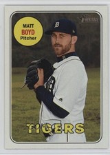 2018 Topps Heritage High Number SP Matthew Boyd Matt Boyd #438 05k6
