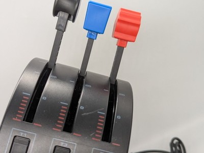 Logitech G Saitek Pro Flight Throttle Quadrant simulation DIN axis