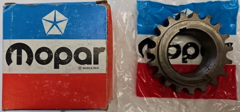 Piñón del árbol de levas de 6 cilindros Chrysler Plymouth Dodge DeSoto 55-59 1630051 nuevo de stock Foto 3 de 4