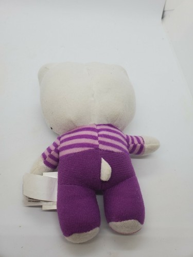 Fiesta Hello Kitty Plush Purple Outfit 7" With Purple Bow K01011D - Picture 5 of 7