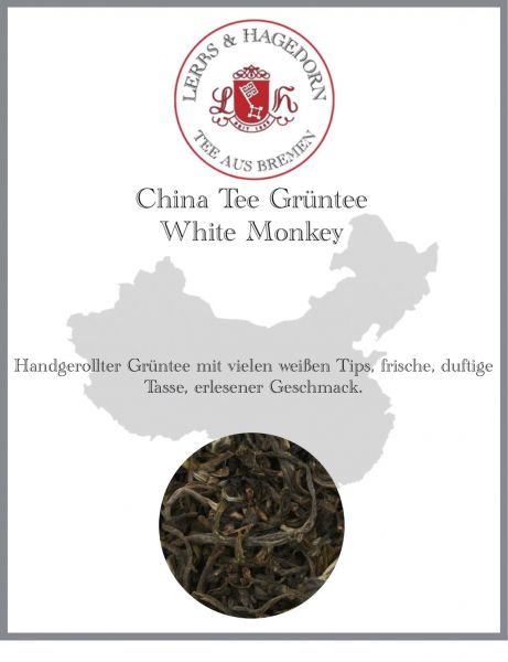 China Tee Grüntee White Monkey 1 kg