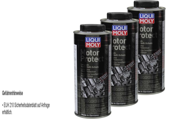 3X500 Ml Original Liqui Moly Motorprotect Langzeit Verschleiß Dose 1018-image
