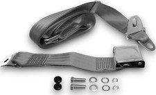 Seat Belt Zweipunkt Chrome Grey for Volvo PV