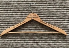 Vintage Wooden Hanger Raleigh Haberdasher Washington D C