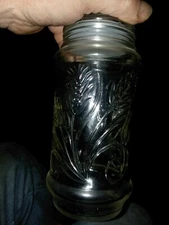 Vintage Planters Peanuts 1982  Jar With Lid collectable vintage novelty vanity 