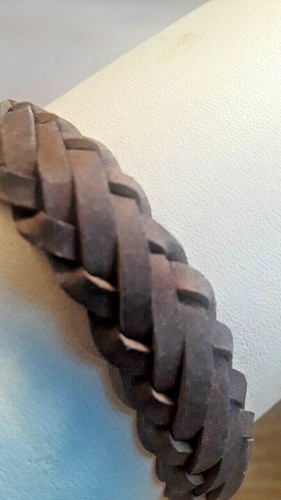 Muñequeras pulsera de cuero con estilo para hombre ~ EE. UU. - hechas y vendidas por un veterano ~§ - Imagen 1 de 5