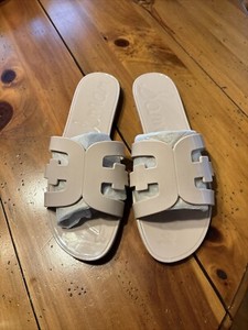 Sam Edelman Womens Bay Jelly Slide Sandal Rose Dust Jelly Size 10 New No Box