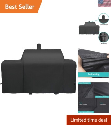 #ad Secure and Easy to Clean Grill Cover for Oklahoma Joe#x27;s Longhorn Smoker 75quot;L $48.50