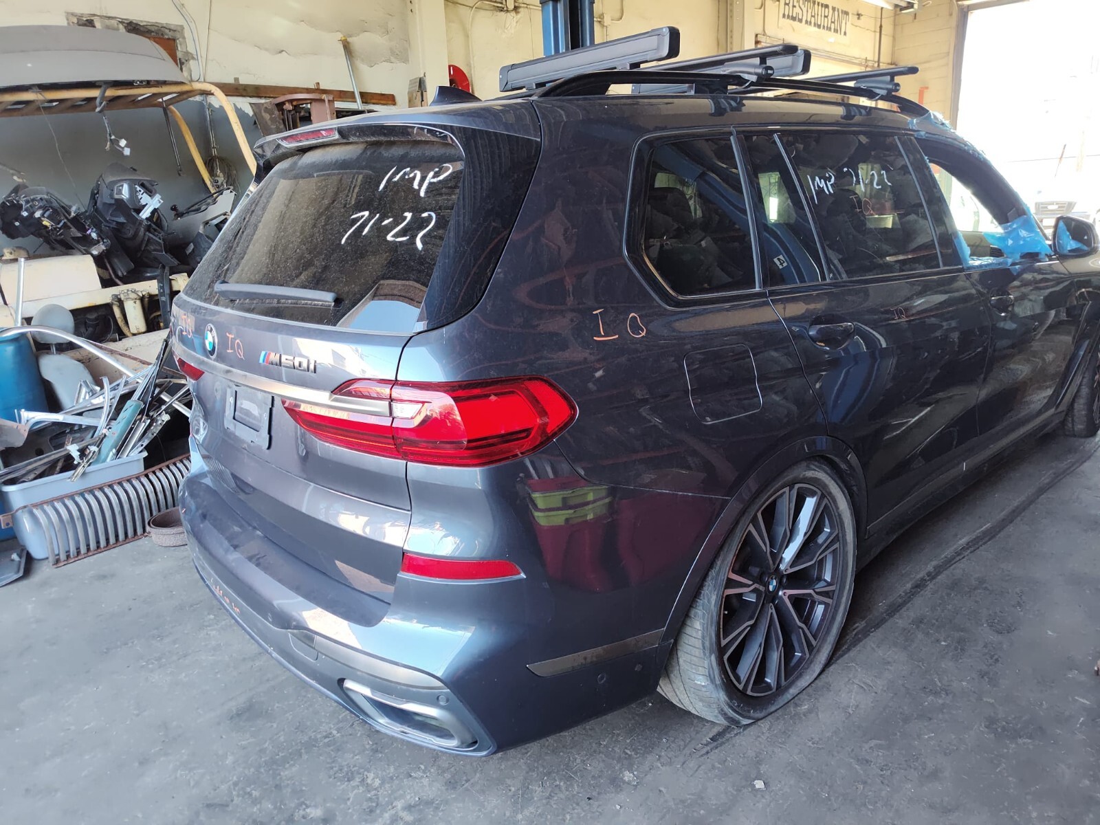 2019-22 BMW X7 M50i UPPER TAILGATE TRUNK CARBON BLACK | eBay