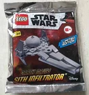 LEGO STAR WARS FOIL SHIP 912058 DARTH MAUL SITH INFILTRATOR POLYBAG FIGURE