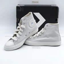 Size 9.5 Women's Converse Chuck Taylor All Star High Top Sneakers A10257F Grey