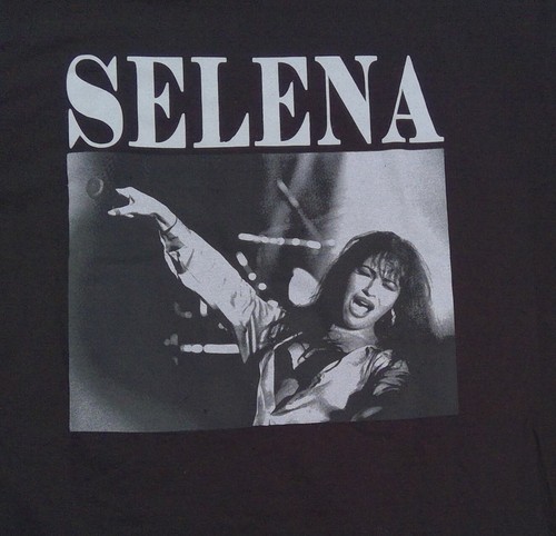 Selena band t-shirt men's size 2XL black graphic cotton - Picture 2 of 5