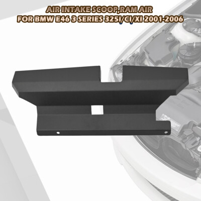 Lufteinlassschaufel Air Intake Scoop Dynamic Black Für BMW E46 3-Series 1999-07