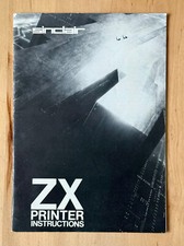 Sinclair ZX Printer Instruction Manual (ZX Spectrum / ZX81 etc)