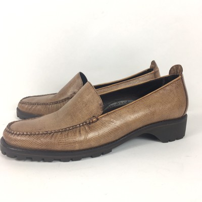 cole haan snakeskin loafers