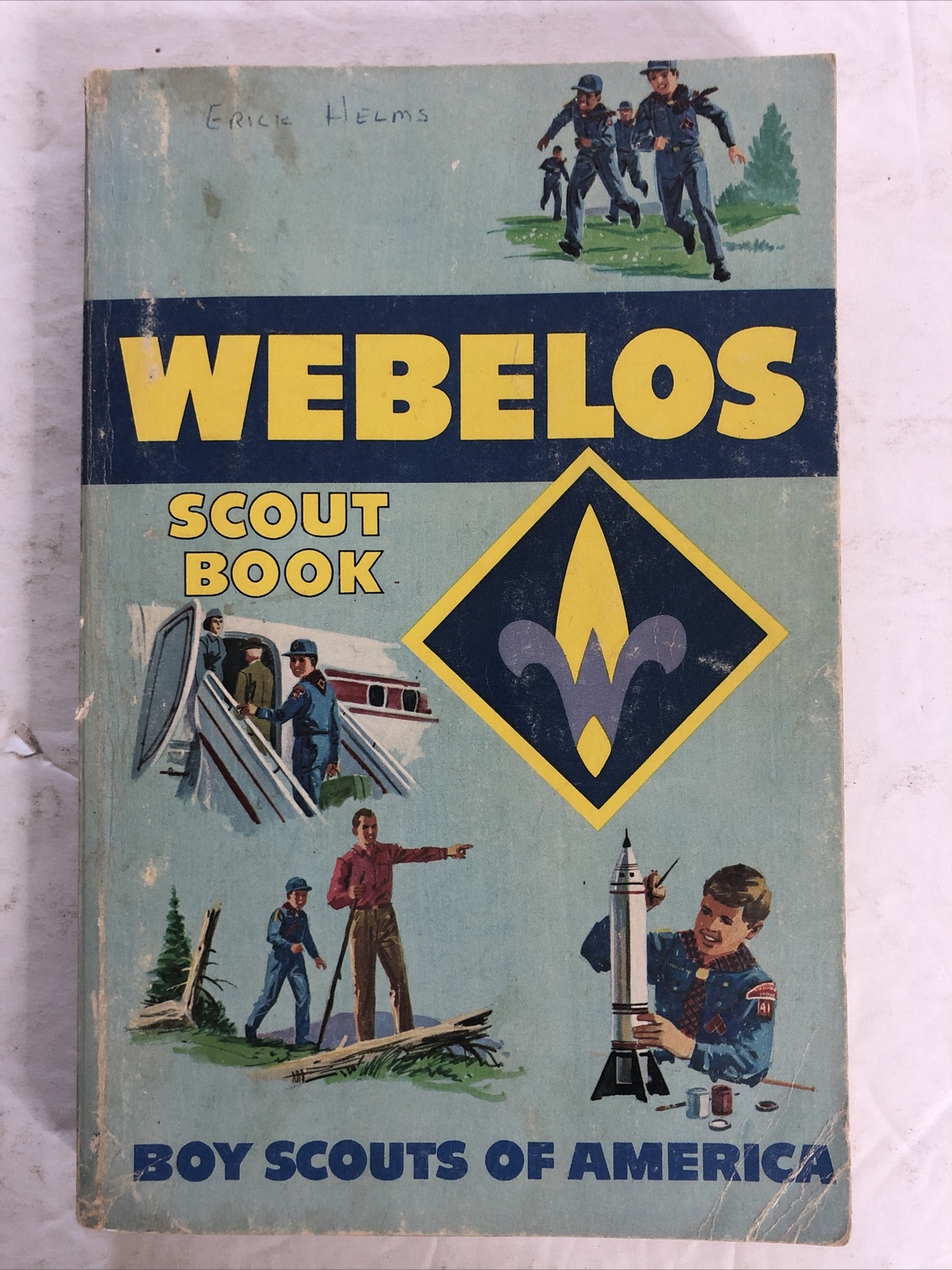 Boy Scout BSA 1984 Printing 1967 Copyright Webelos Handbook Book | eBay