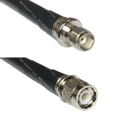 RFC400UF TNC FEMALE to TNC MALE Coaxial RF Cable USA-Ship Lot
