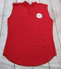 RARE VTG MADE IN USA Russell Duffers Duff Beer Simpsons Mesh Jersey size Large