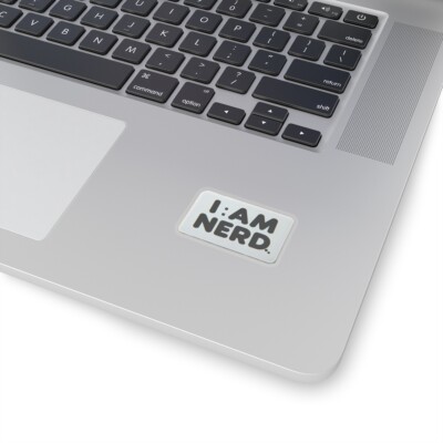 i am nerd Sticker
