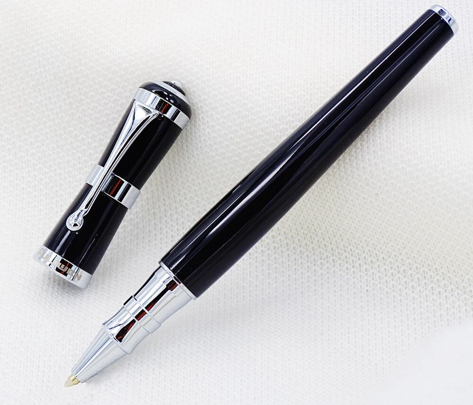 Bolígrafo de metal Fuliwen 2051, clip de astilla moda escritura oficina regalo bolígrafo Foto 3 de 4