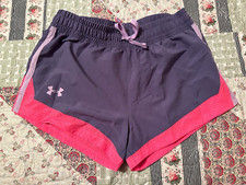 Girls Under Armour Heatgear Athletic Shorts - Size YLG - New with Tags