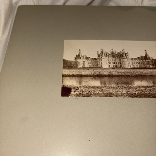 Vintage Chambord Chateau Mounted French Architecture Photo Pierre Nepveu - Picture 2 of 5