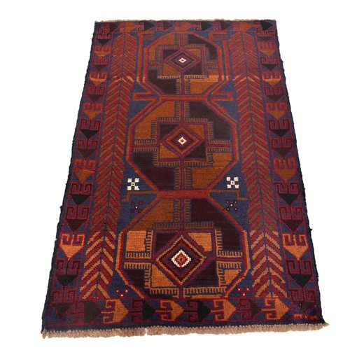 3 x 5 ft Afghan Handmade Rugs Bedroom Area Wool Area Rugs Knotted Carpets P29283 - Picture 2 of 8
